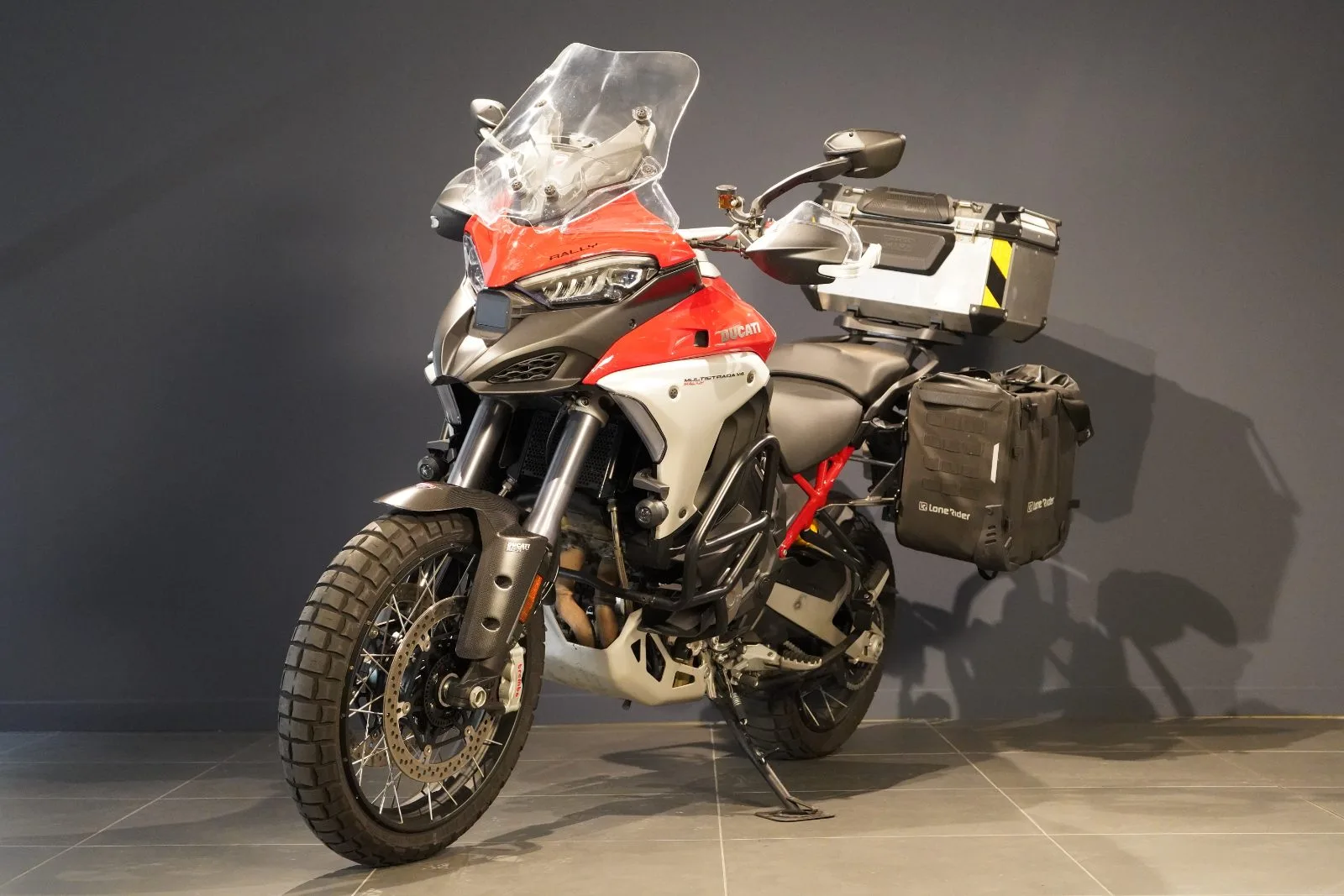 BSA Multistrada V4 Rally Radar Red Spoked Wheels d'occasion